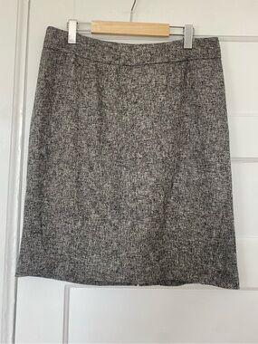 Judith and Charles tweed pencil skirt